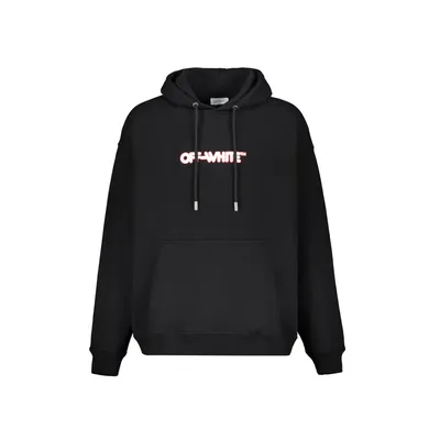 Off-White ブラックのスウェット Logo sweatshirt