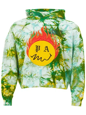 Palm Angels パーカー Tye And Dye Hooded Sweatshirt