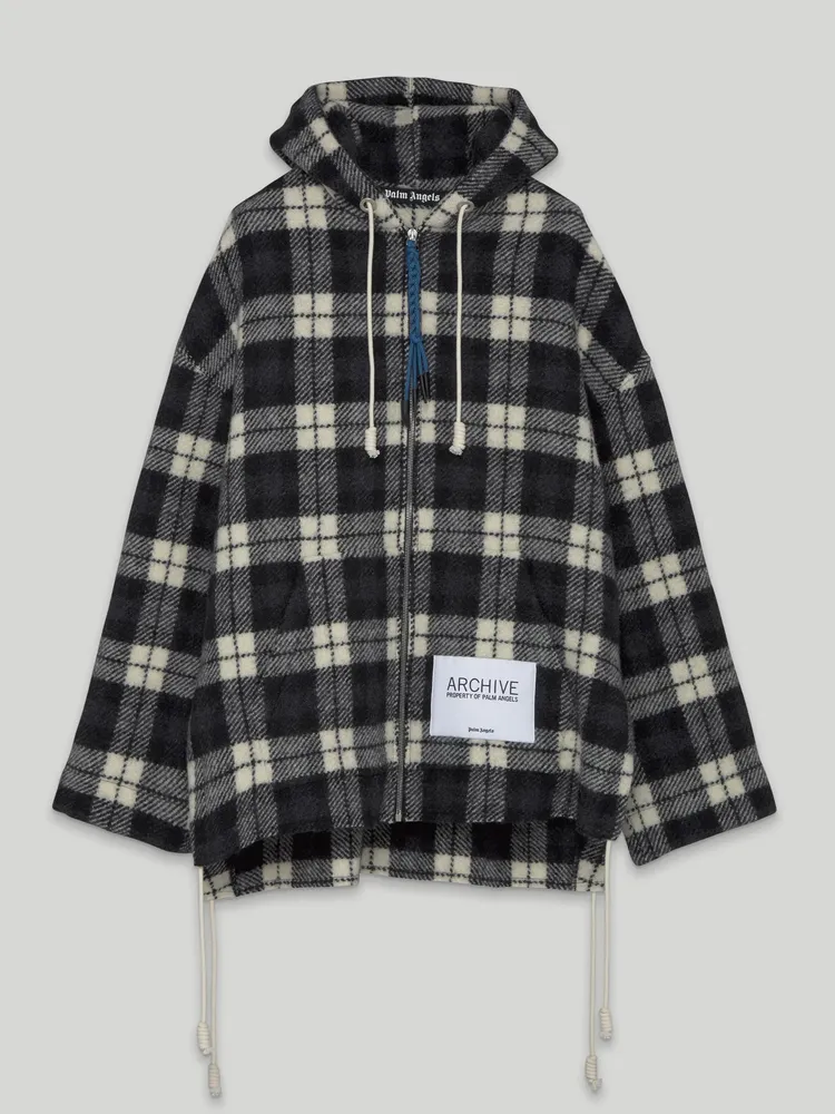 Palm Angels Archive Check Sweatshirts Black
