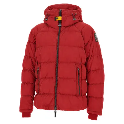 Parajumpers レッドのダウンジャケット Down Jacket Norton Red