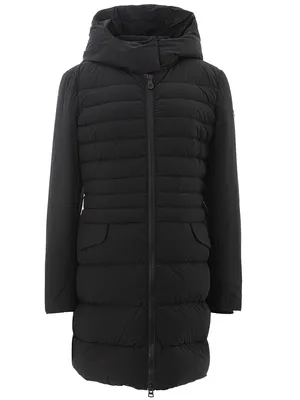 Peuterey ブラックのダウンジャケット Long Down Jacket Black