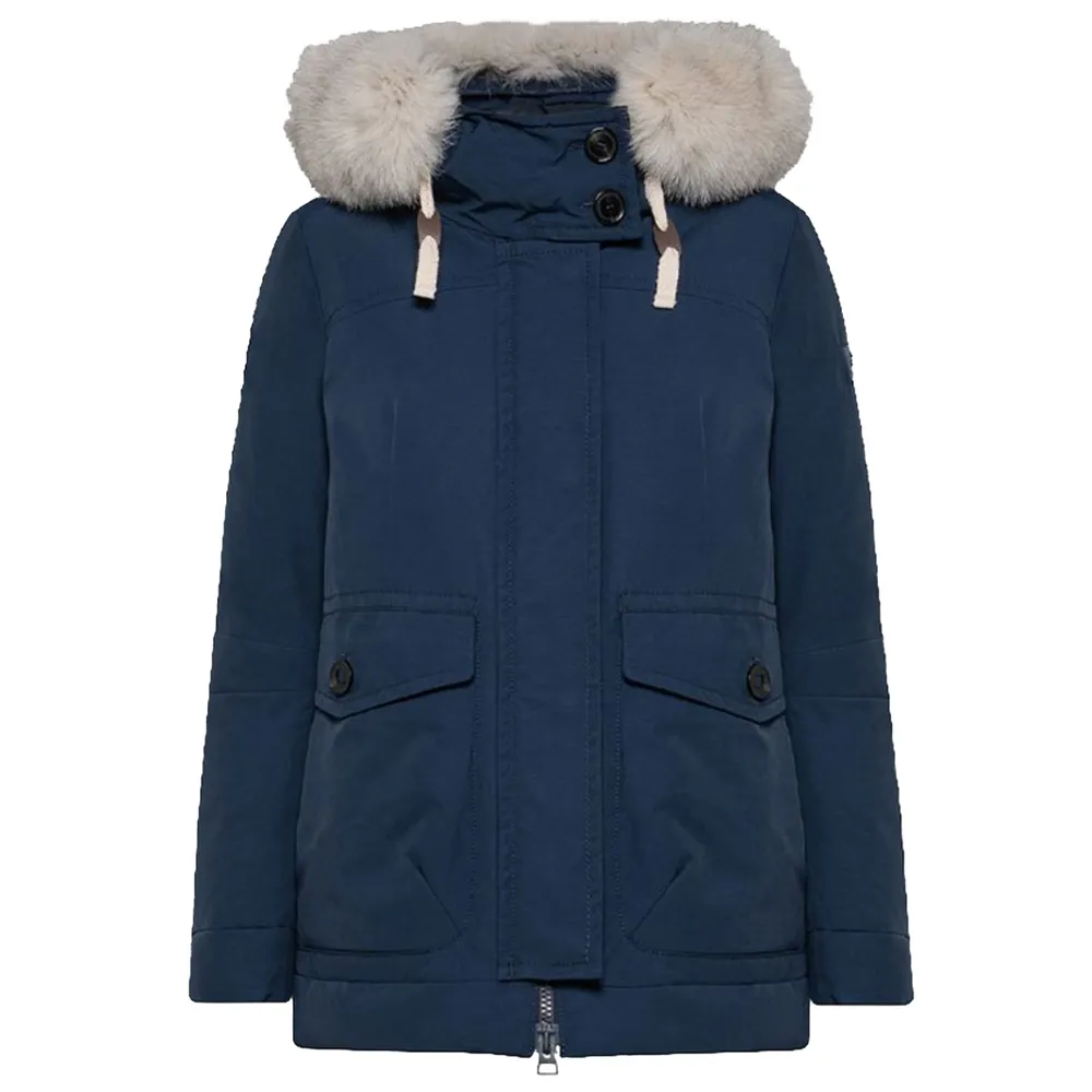 Peuterey Parka Padded Pelo Blue