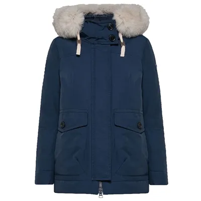 Peuterey ブルーのパーカ Parka Padded Pelo Blue
