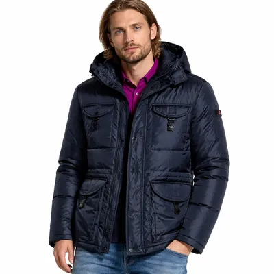 Peuterey ブルーのジャケット Field Jacket Taffetà Blue