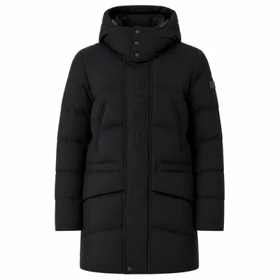 Peuterey ブラックのコート Coat Raphael Nds Black