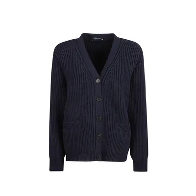 Prada ブルーのカーディガン Cotton Cardigan