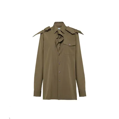 Prada グリーンのシャツ Cotton Shirt