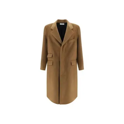 Saint Laurent ブラウンのコート Manteau Oversize Coat