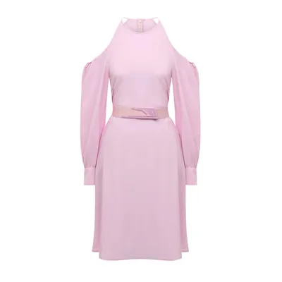 Stella McCartney ピンクのワンピース Cut Shoulders Dress