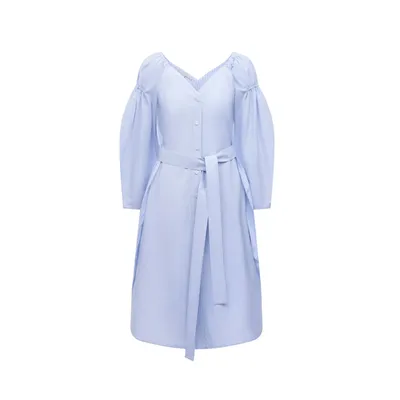 Stella McCartney ブルーのワンピース Cotton Dress