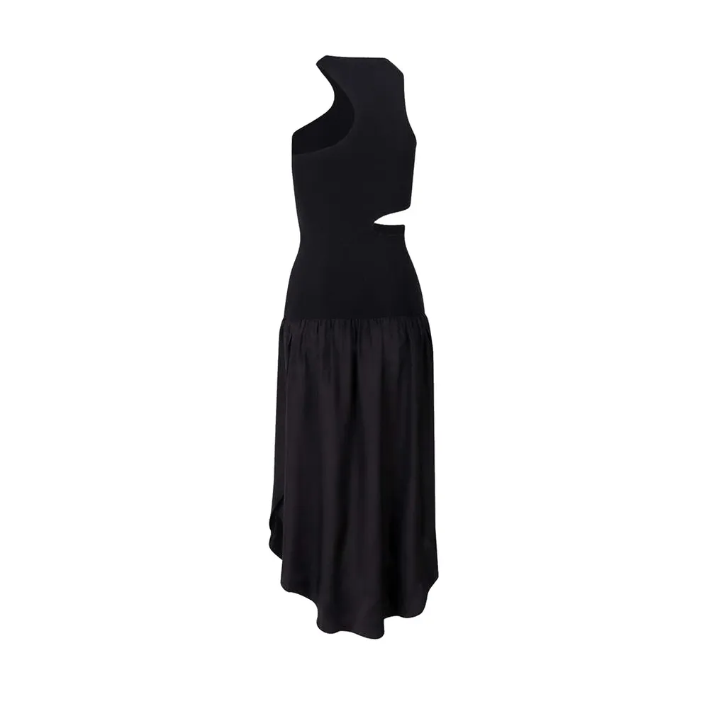 Stella McCartney Silk Cut-Out Maxi Dress