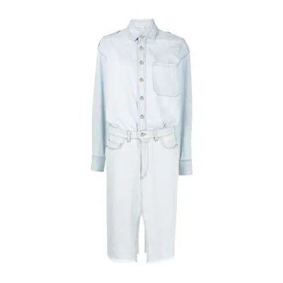 Stella McCartney ブルーのシャツ Denim Shirt Dress