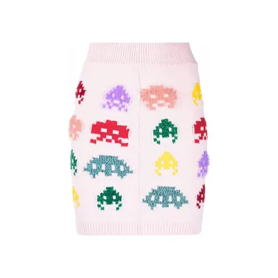 Stella McCartney ピンクのニット Gamer Knit Skirt