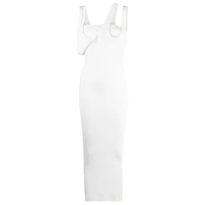 The Attico ホワイトのワンピース Dress Asimmetrico White