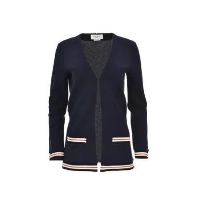 Thom Browne ブルーのカーディガン Cotton Cardigan