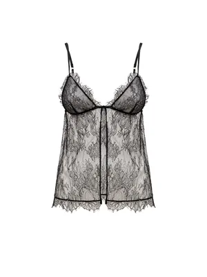Tom Ford ブラックのTシャツ・トップス Black Lace Top