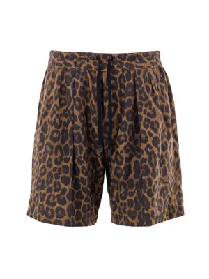 Tom Ford ショートパンツ Shorts Leopard Print