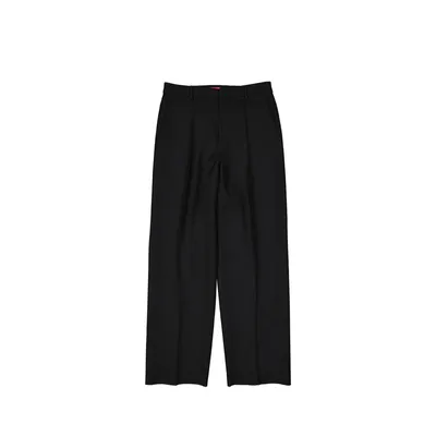 Valentino ブラックのパンツ Wool And Silk Trousers
