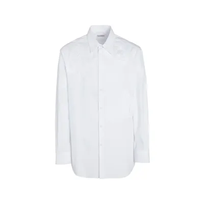 Valentino ホワイトのシャツ Cotton Shirt