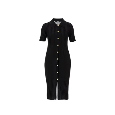 Versace ブラックのニット Knitted Mini Dress