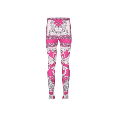 Versace パンツ Baroque Print Leggings
